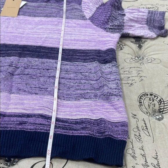 Halogen Stripe Rib Sweater - Picture 8 of 9